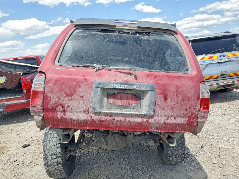1996 Toyota 4runner VIN JT3HN87R9T0024331 COPART salvage auction — ROLLOVER, Ut - Salvage Certificate, sold $225 on 2026-07-17 (photo 6)