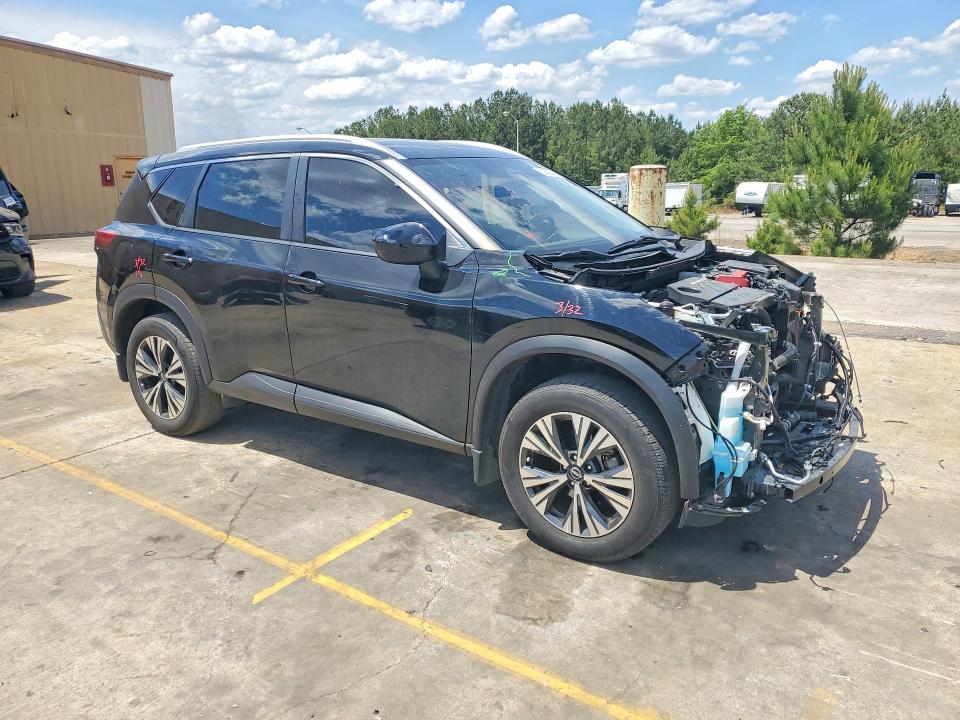 2023 Nissan Rogue VIN JN8BT3BA7PW421118 COPART salvage auction — FRONT END, Sc - Cert Of Title-Salvage, sold $6,500 on 2026-07-10 (photo 4)