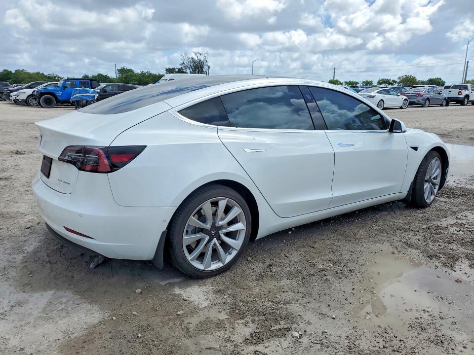 2020 Tesla Model 3 VIN 5YJ3E1EB4LF795638 COPART salvage auction — FRONT END, Fl - Cert Of Title Slvg Rebuildable, sold $15 on 2026-07-29 (photo 3)