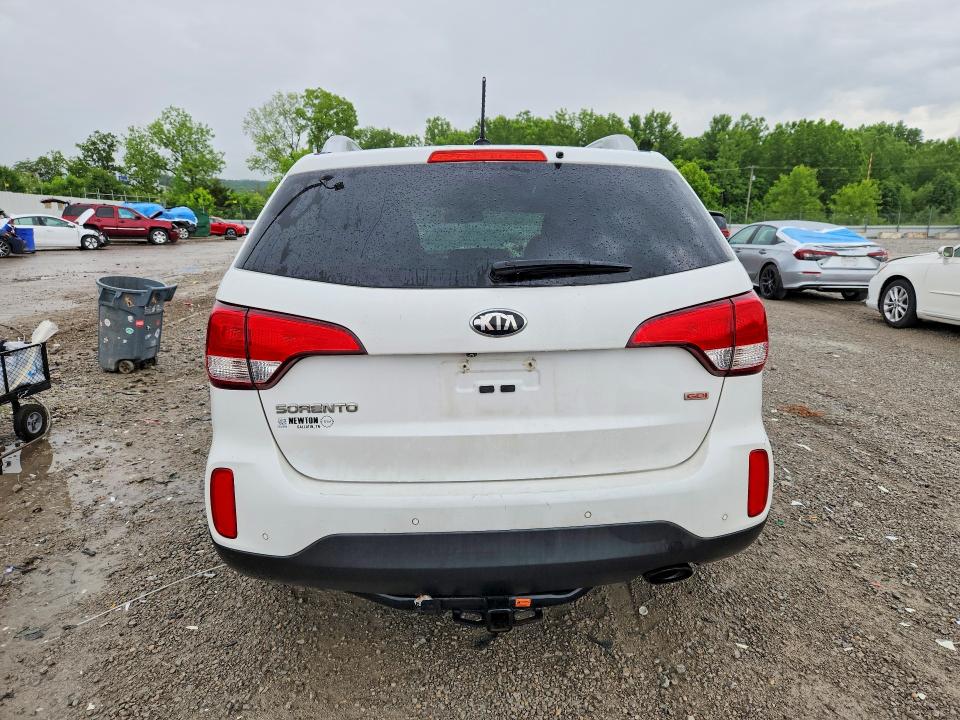 2015 Kia Sorento VIN 5XYKTCA63FG651744 COPART salvage auction — FRONT END, Tn - Salvage Certificate, sold $300 on 2026-07-16 (photo 6)