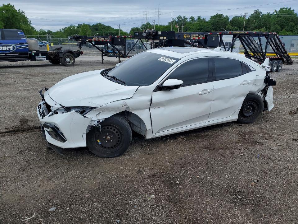 2020 Honda Civic VIN SHHFK7H65LU421819 COPART salvage auction — FRONT END, Md - Cert Of Salvage > 75% Damage, sold $850 on 2026-07-30 (photo 1)