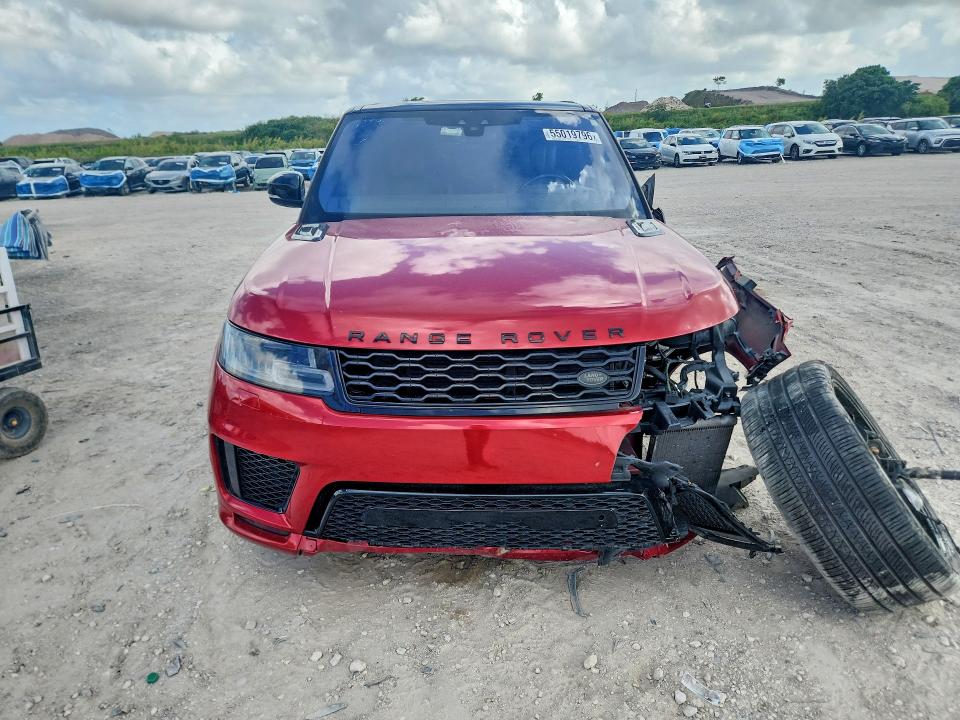 2021 Land rover RANGE ROVER VIN SALWR2SE4MA768237 COPART salvage auction — FRONT END, Fl - Cert Of Title Slvg Rebuildable, sold $6,800 on 2026-07-28 (photo 5)