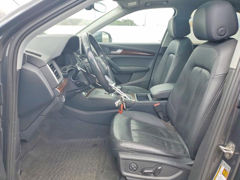 2018 Audi Q5 VIN WA1ANAFY1J2010903 COPART salvage auction — FRONT END, Ca - Salvage Certificate, sold $7,000 on 2026-07-17 (photo 7)