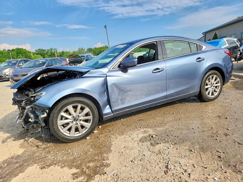 2017 Mazda 6 VIN JM1GL1U53H1116509 COPART salvage auction — FRONT END, KY - BILL OF SALE/PART ONLY/NO TITL, sold $350 on 2026-07-16 (photo 1)