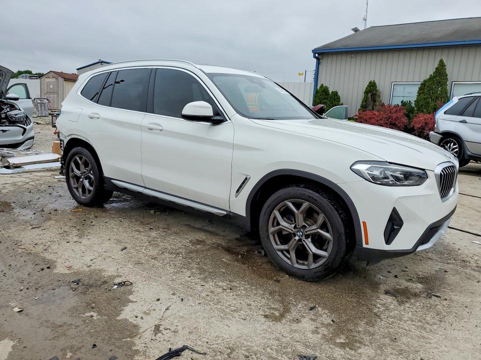 2023 BMW X3 VIN 5UX53DP05P9R07535 COPART salvage auction — REAR END, Ky - Cert Of Title-Salvage, sold $18,600 on 2026-07-08 (photo 4)