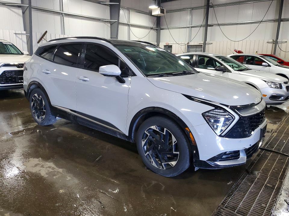 2023 Kia Sportage VIN 5XYK53AF0PG045829 COPART salvage auction — HAIL, Il - Salvage Certificate, sold $7,200 on 2026-07-14 (photo 4)