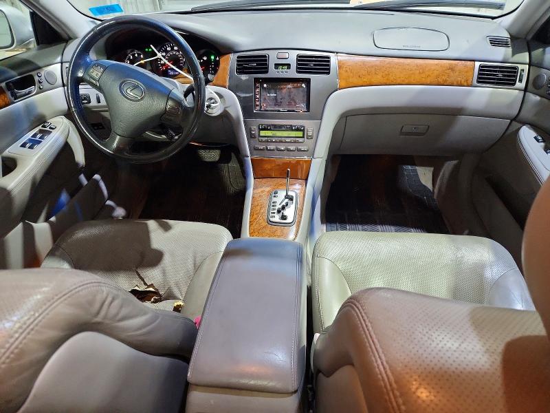 2005 Lexus ES VIN JTHBA30G155085086 COPART salvage auction — FRONT END, Nh - Cert Of Title-Salvage, sold $90 on 2026-07-23 (photo 8)