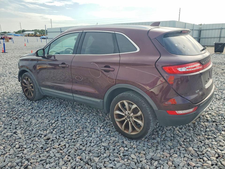 2018 Lincoln Mkc VIN 5LMCJ2C95JUL13841 COPART salvage auction — FRONT END, Fl - Cert Of Title Slvg Rebuildable, sold $1,500 on 2026-07-31 (photo 2)