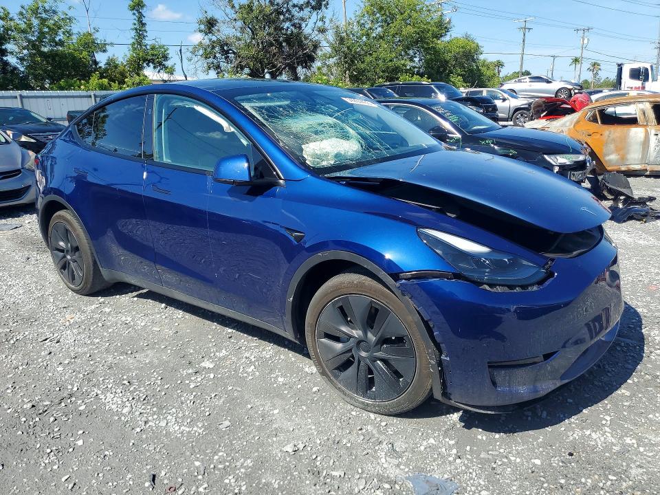 2024 Tesla Model y VIN 7SAYGDED9RF169081 COPART salvage auction — FRONT END, Fl - Cert Of Title Slvg Rebuildable, sold $8,500 on 2026-07-17 (photo 4)