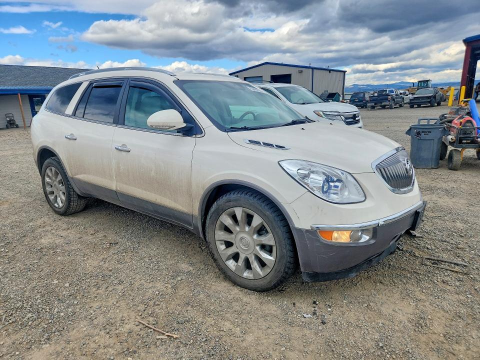2012 Buick Enclave VIN 5GAKVDEDXCJ358381 COPART salvage auction — FRONT END, Mt - Salvage Certificate Of A Vehic, sold $250 on 2026-07-28 (photo 4)