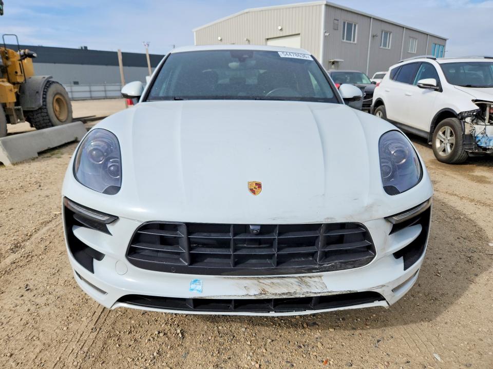 2017 Porsche Macan VIN WP1AG2A52HLB53395 COPART salvage auction — FRONT END, Ab - Bos - Salvage, sold $14,900 on 2026-08-27 (photo 5)