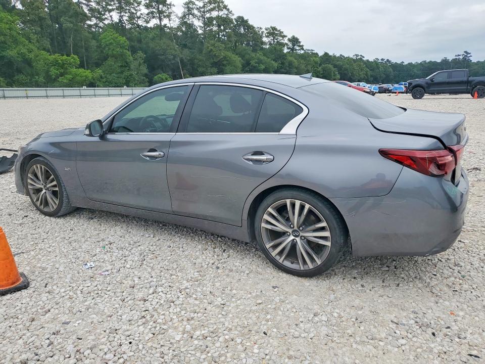 2018 Infiniti VIN JN1EV7AP9JM356620 COPART salvage auction — REAR END, Tx - Salvage Vehicle Title, sold $300 on 2026-07-21 (photo 2)
