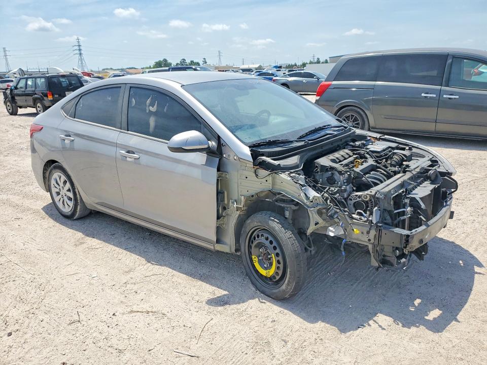 2022 Hyundai Accent VIN 3KPC24A68NE186340 COPART salvage auction — FRONT END, Tx - Salvage Vehicle Title, sold $2,500 on 2026-07-10 (photo 4)