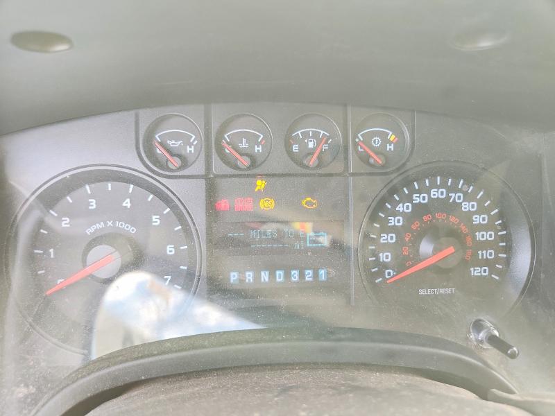2010 Ford F-150 VIN 1FTEX1C89AKE53502 COPART salvage auction — FRONT END, Tx - Salvage Vehicle Title, sold $900 on 2026-07-03 (photo 9)