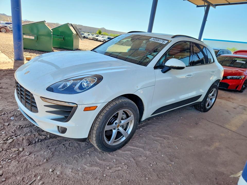 2017 Porsche Macan VIN WP1AB2A52HLB18628 COPART salvage auction — REAR END, Az - Cert Of Title - Salvage, sold $12,100 on 2026-07-09 (photo 1)