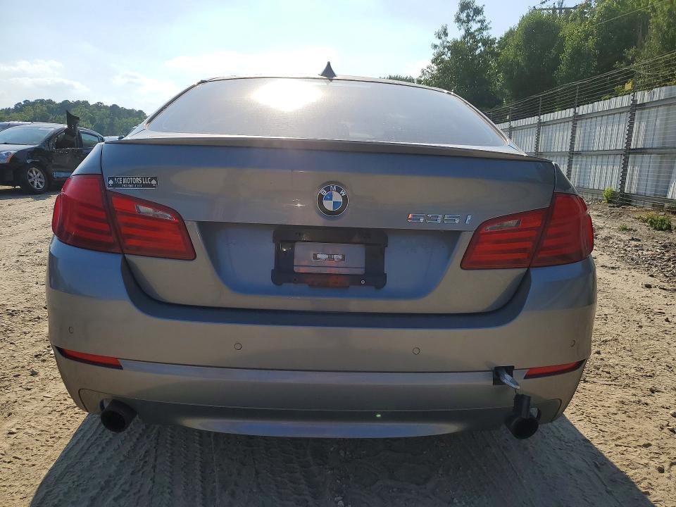 2012 BMW 5er VIN WBAFU7C57CDU61155 COPART salvage auction — SIDE, VA - CERT OF TITLE - SALVAGE, sold $1,200 on 2026-07-14 (photo 6)