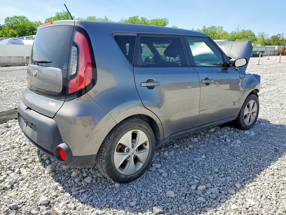 2015 Kia VIN KNDJN2A29F7221064 COPART salvage auction — FRONT END, Oh - Cert Of Title-Salvage, sold $325 on 2026-07-17 (photo 3)