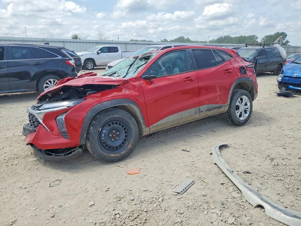 2026 Chevrolet Trax VIN KL77LFEP7TC069511 COPART salvage auction — ALL OVER, KS - CERT OF TITLE-SALVAGE (P), sold $550 on 2026-07-02 (photo 1)