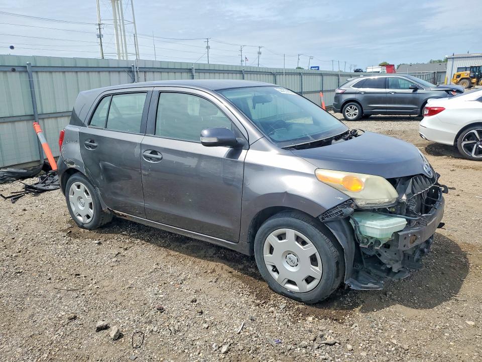 2010 Scion Xd VIN JTKKU4B45AJ059019 COPART salvage auction — FRONT END, Il - Salvage Certificate, sold $900 on 2026-07-08 (photo 4)