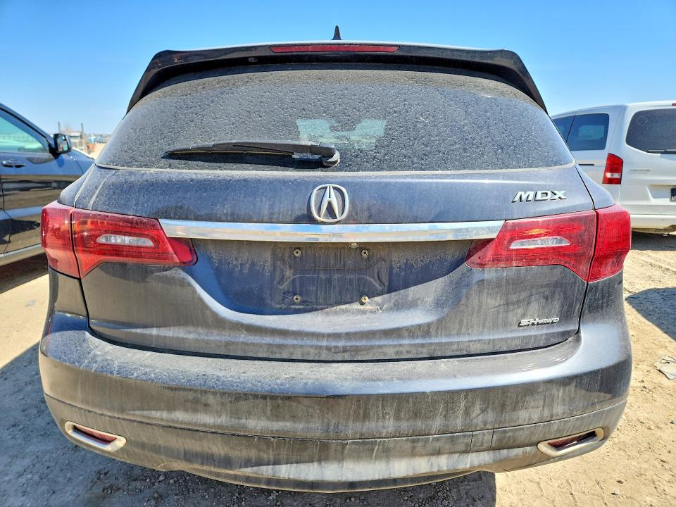2016 Acura Mdx VIN 5FRYD4H60GB507580 COPART salvage auction — FRONT END, Ab - Bos - Salvage, sold $2,100 on 2026-07-09 (photo 6)