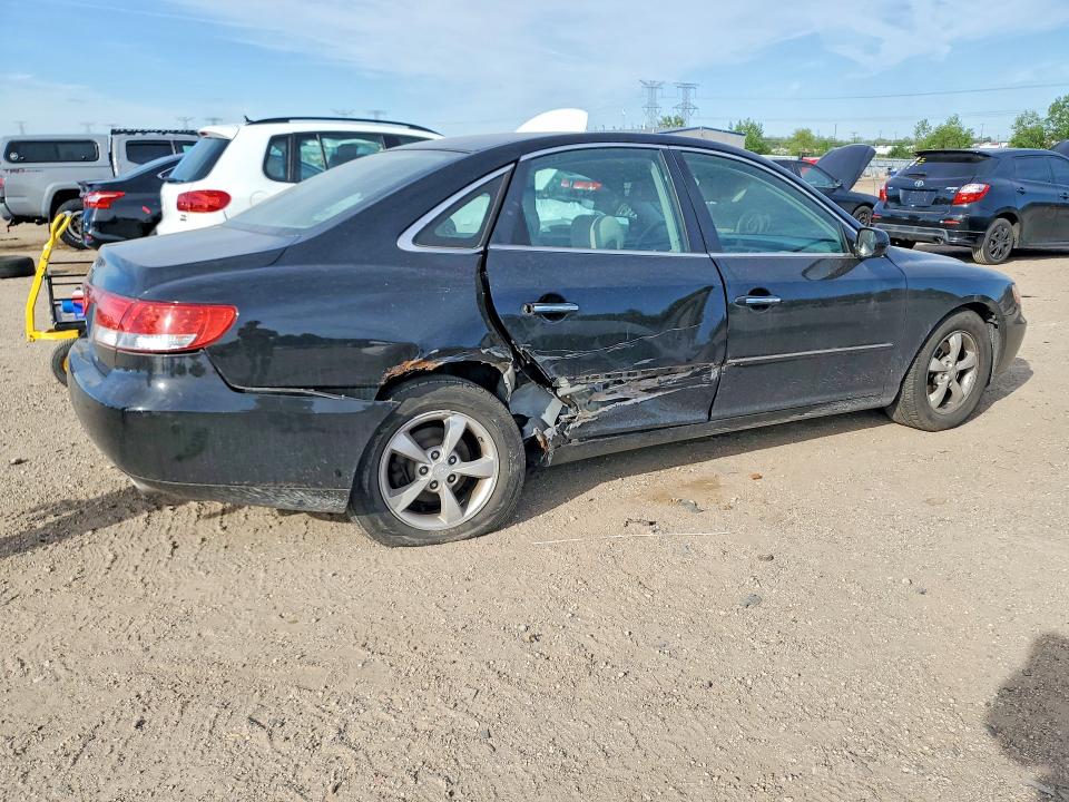 2006 Hyundai Azera VIN KMHFC46F16A073610 COPART salvage auction — SIDE, Il - Salvage Certificate, sold $350 on 2026-07-21 (photo 3)