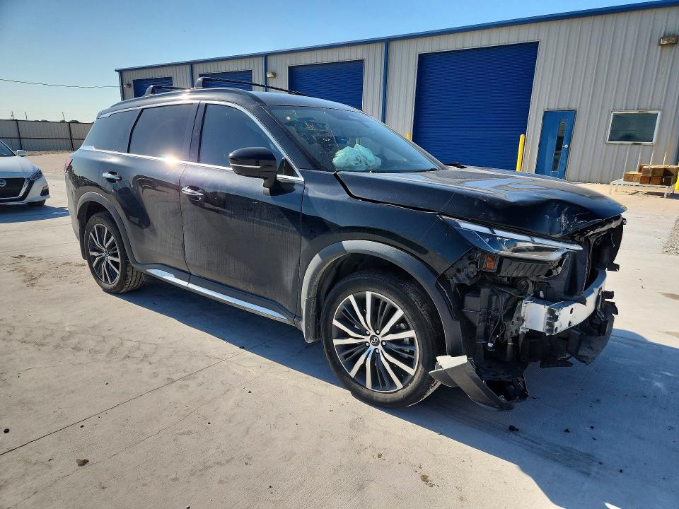2022 Infiniti VIN 5N1DL1HT1NC340093 COPART salvage auction — FRONT END, Tx - Certificate Of Title, sold $9,300 on 2026-08-18 (photo 4)