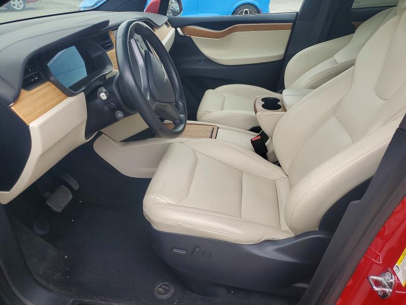 2020 Tesla Model x VIN 5YJXCBE28LF298315 COPART salvage auction — REAR END, Nj - Cert Of Title-Salvage, sold $7,800 on 2026-07-30 (photo 7)