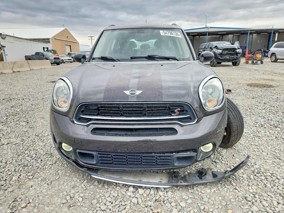 2015 Mini Cooper VIN WMWZC5C50FWP46003 COPART salvage auction — FRONT END, Co - Public - Salvage Title, sold $875 on 2026-07-16 (photo 5)