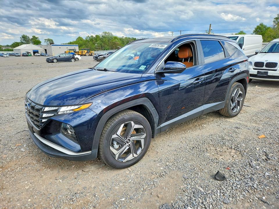2022 Hyundai VIN KM8JFCA18NU057943 COPART salvage auction — WATER/FLOOD, Nj - Cert Of Title-Salvage Flood, sold $8,600 on 2026-07-17 (photo 1)