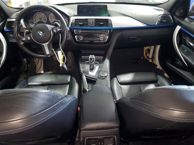 2017 BMW 3er VIN WBA8B7C32HA190091 COPART salvage auction — MECHANICAL, Wv - Certificate Of Title (P), sold $10,900 on 2026-07-27 (photo 8)