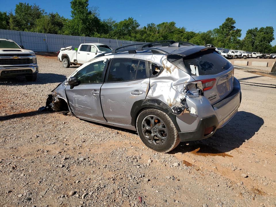2021 Subaru Xv VIN JF2GTHSC6MH222708 COPART salvage auction — ROLLOVER, Ok - Cert Of Title-Rebuilt (P), sold $425 on 2026-07-09 (photo 2)