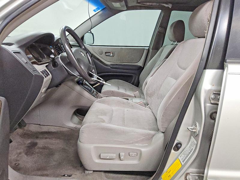 2003 Toyota Highlander VIN JTEHF21A930130301 COPART salvage auction — FRONT END, Tx - Certificate Of Title, sold $375 on 2026-07-07 (photo 7)