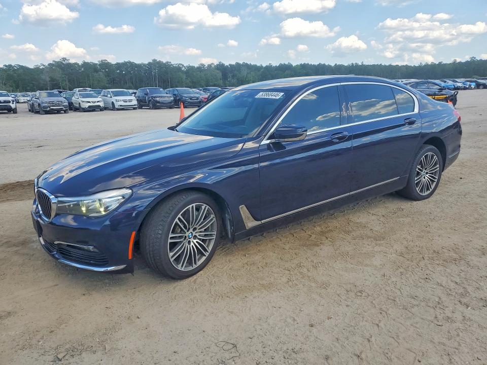 2017 BMW 7er VIN WBA7E2C36HG741321 COPART salvage auction — UNDERCARRIAGE, Sc - Cert Of Title-Salvage, sold $8,000 on 2026-07-13 (photo 1)