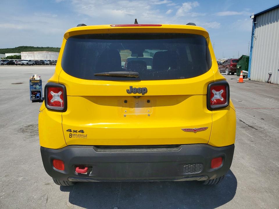 2016 Jeep VIN ZACCJBCT6GPC47524 COPART salvage auction — SIDE, Ok - Cert Of Title-Salvage, sold $1,700 on 2026-07-15 (photo 6)