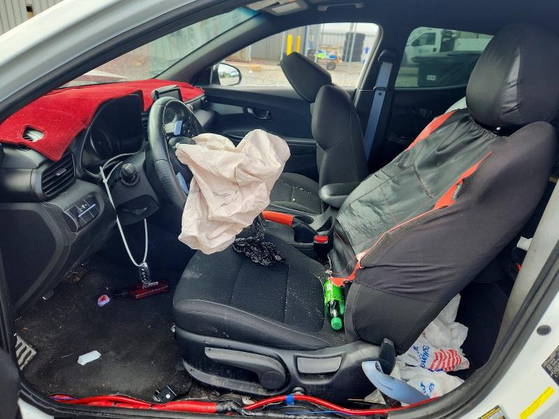 2020 Hyundai Veloster VIN KMHT36AH1LU004787 COPART salvage auction — FRONT END, Ga - Cert Of Title-Salvage, sold $2,000 on 2026-07-14 (photo 7)