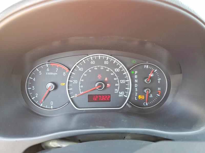 2007 Suzuki Sx4 VIN JS2YB417075102448 COPART salvage auction — FRONT END, Il - Salvage Certificate, sold $275 on 2026-07-21 (photo 9)