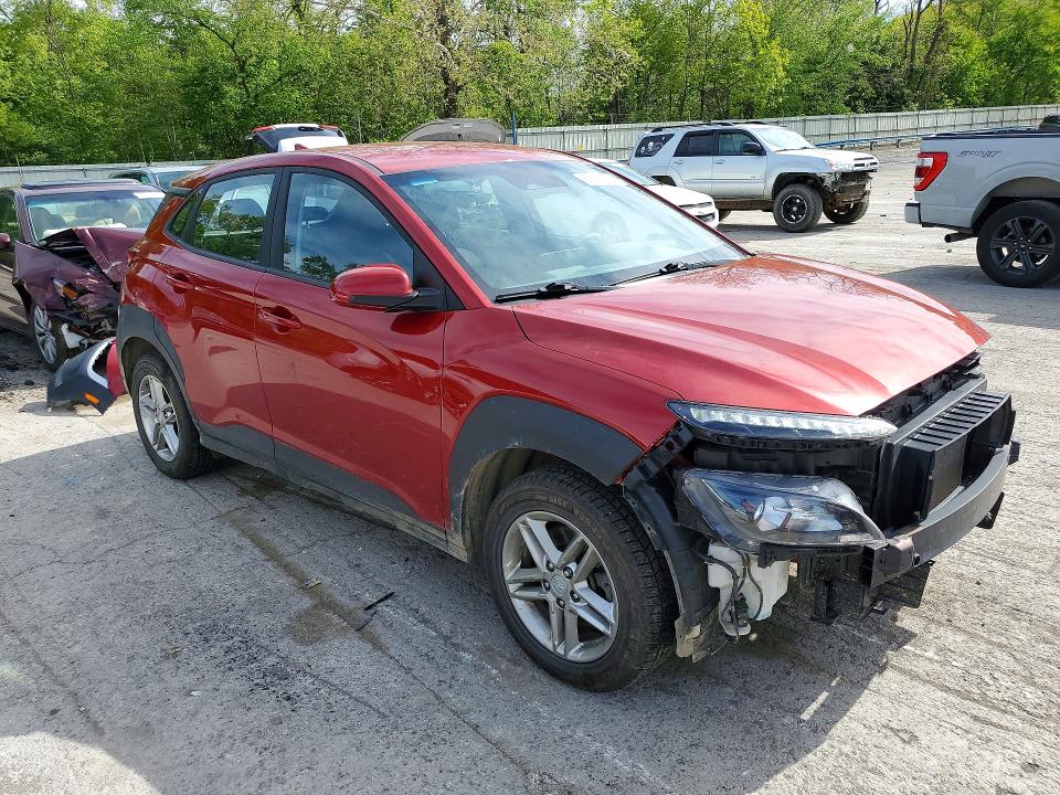 2022 Hyundai Kona VIN KM8K2CAB6NU759901 COPART salvage auction — FRONT END, Pa - Certificate Of Salvage, sold $1,000 on 2026-07-23 (photo 4)