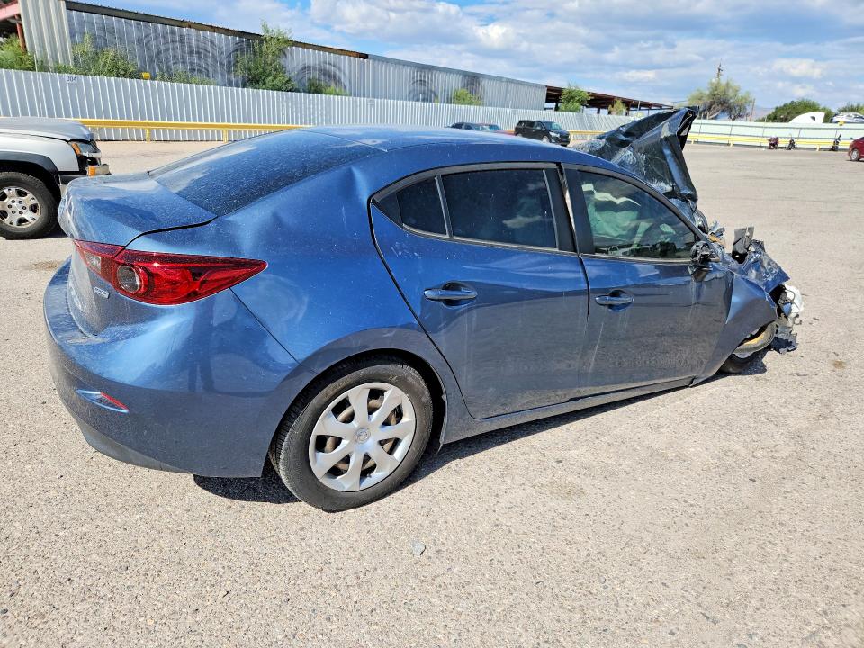 2016 Mazda VIN 3MZBM1T76GM327499 COPART salvage auction — FRONT END, Az - Cert Of Title - Salvage, sold $175 on 2026-07-10 (photo 3)