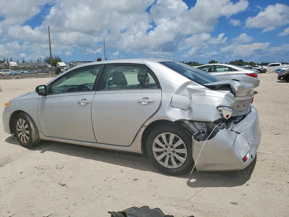 2013 Toyota Corolla VIN 2T1BU4EE1DC123522 COPART salvage auction — REAR END, Fl - Cert Of Title Slvg Rebuildable, sold $1,100 on 2026-07-02 (photo 2)