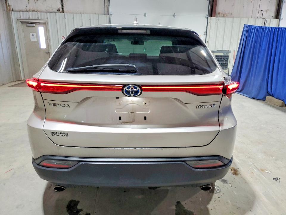 2021 Toyota Venza VIN JTEAAAAH0MJ083193 COPART salvage auction — FRONT END, In - Certificate Of Title, sold $12,600 on 2026-07-14 (photo 6)