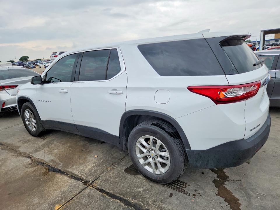 2021 Chevrolet Traverse VIN 1GNERLKW5MJ181652 COPART salvage auction — HAIL, Tx - Certificate Of Title, sold $8,900 on 2026-07-09 (photo 2)