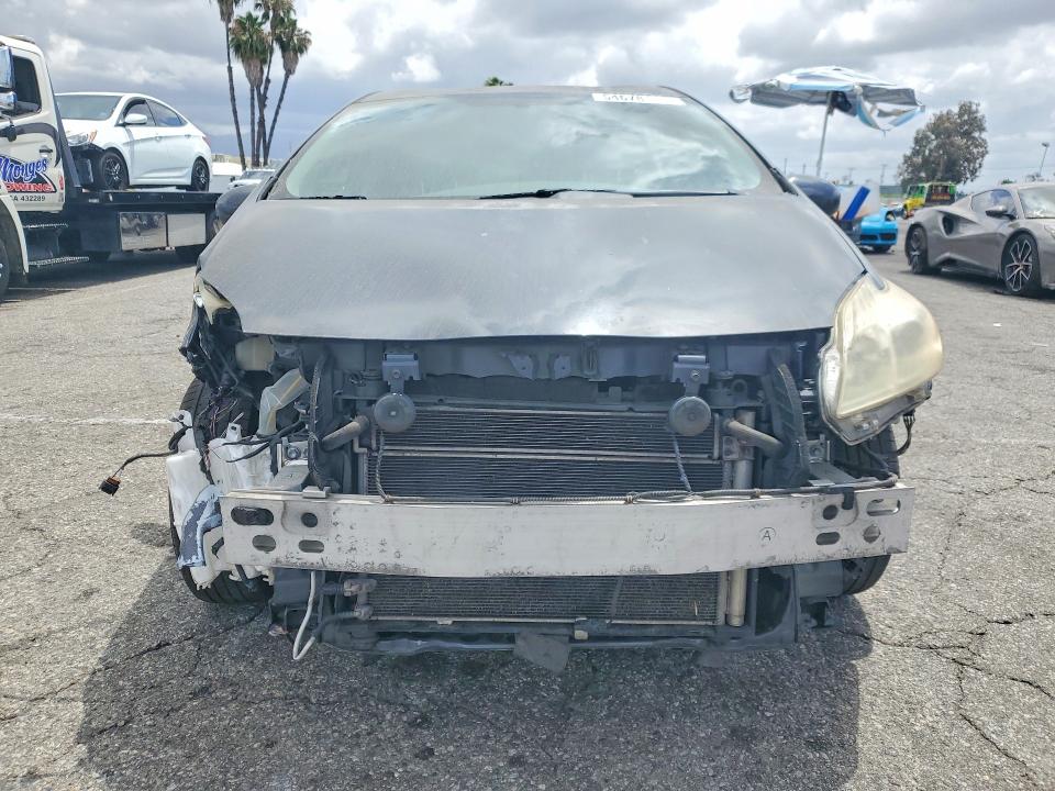 2013 Toyota Prius VIN JTDKN3DUXD5627922 COPART salvage auction — FRONT END, CA - SALVAGE CERTIFICATE, sold $1,550 on 2026-07-24 (photo 5)