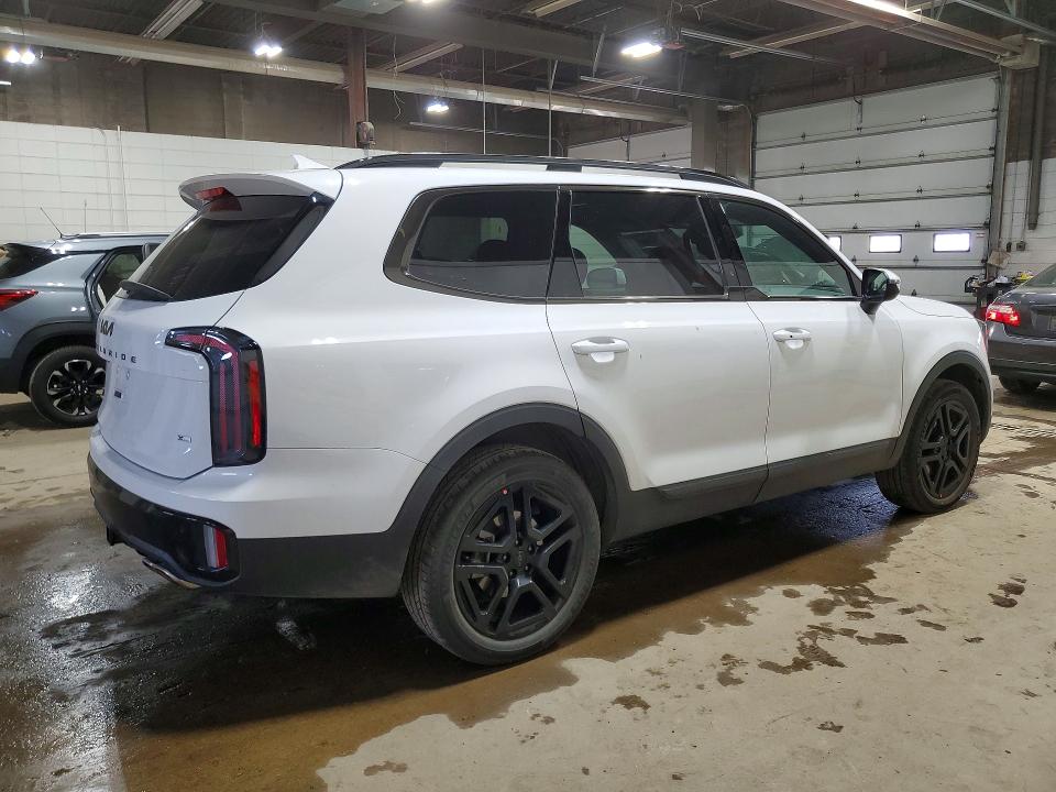 2025 Kia Telluride VIN 5XYP3DGC4SG725935 COPART salvage auction — HAIL, Mn - Cert Of Title-Salvage, sold $13,400 on 2026-07-28 (photo 3)