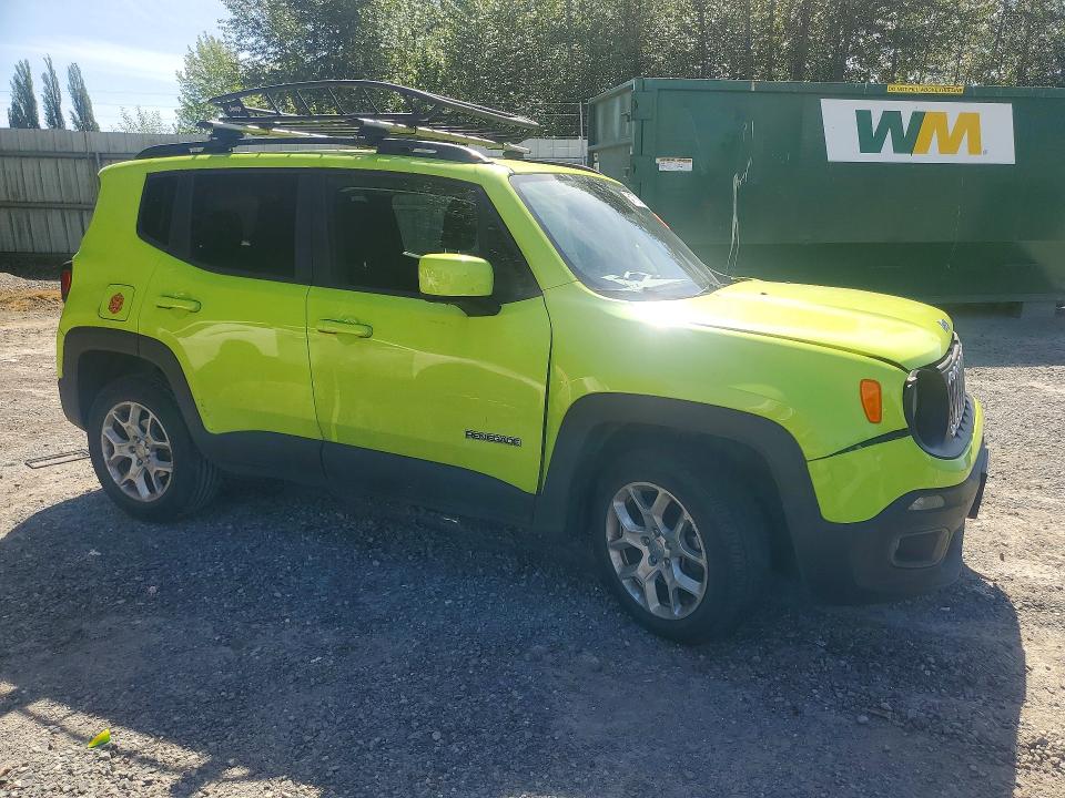 2018 Jeep Renegade VIN ZACCJBBB6JPH86547 COPART salvage auction — FRONT END, Wa - Bill Of Sale, sold $1,100 on 2026-07-20 (photo 4)