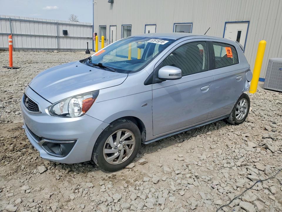 2017 Mitsubishi VIN ML32A4HJ8HH015050 COPART salvage auction — REAR END, Ks - Cert Of Title-Salvage, sold $600 on 2026-07-27 (photo 1)