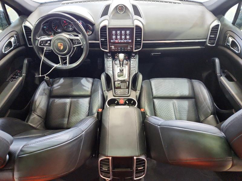 2017 Porsche Cayenne VIN WP1AA2A21HKA80923 COPART salvage auction — HAIL, Mo - Salvage Certificate Of Title, sold $8,700 on 2026-08-19 (photo 8)