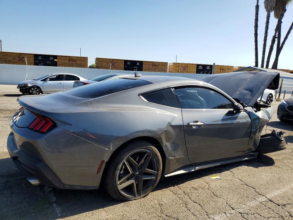 2024 Ford Mustang VIN 1FA6P8TH2R5129157 COPART salvage auction — FRONT END, Ca - Salvage Certificate, sold $2,300 on 2026-07-10 (photo 3)