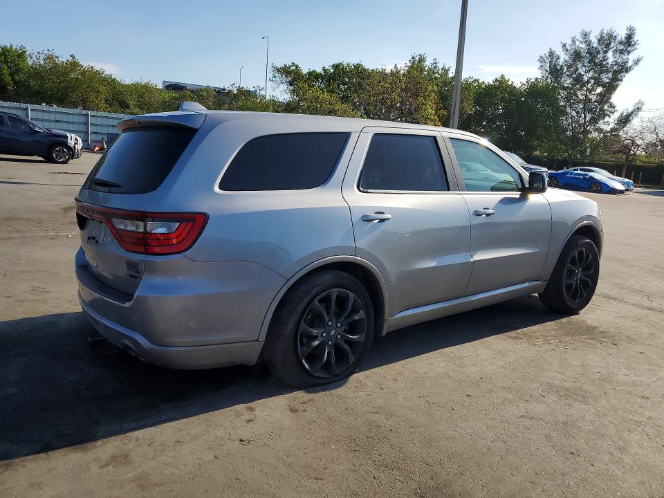 2020 Dodge Durango VIN 1C4RDHDG0LC192069 COPART salvage auction — SIDE, Salvage Title, sold $4,050 on 2026-08-01 (photo 3)