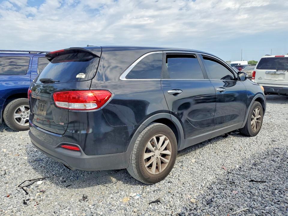 2018 Kia Sorento VIN 5XYPG4A39JG397763 COPART salvage auction — Burn Engine, FL - CERT OF TITLE SLVG REBUILDABLE, sold $975 on 2026-07-10 (photo 3)