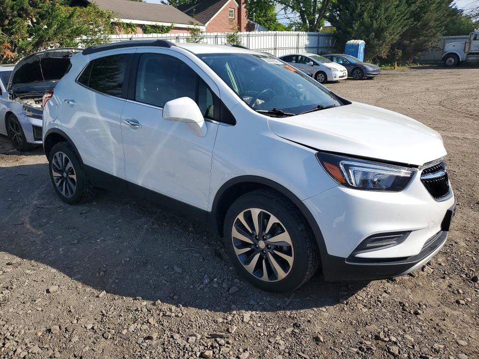 2022 Buick Encore VIN KL4CJESMXNB502723 COPART salvage auction — FRONT END, Md - Cert Of Salvage > 75% Damage, sold $3,100 on 2026-07-27 (photo 4)